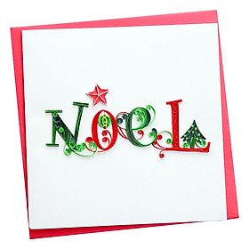 Thiệp Giấy Xoắn Noel Việt Net VN1XM115070E1