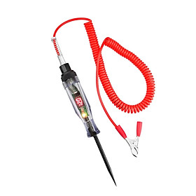 LED Bulb Automotive Circuit Tester Electrical Wire Circuit Tester with Extended Wire Portable Measuring Pen Tool for Car Trailers Truck
