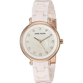 Anne Klein Women’s AK/3312 Swarovski Crystal Accented Ceramic Bracelet Watch giá chỉ 1688000 VND