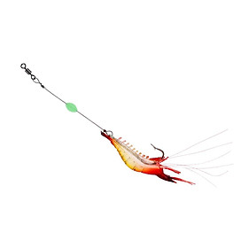 Shrimp Fishing Lure Luminous Shrimp Bait Sea Fishing Tackle Accessories Durable and Not Easy to Rust