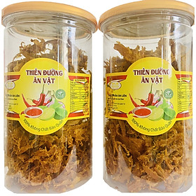 (COMBO 2 HŨ) MỰC XÉ SỢI TẨM GIA VỊ SIÊU NGON - HŨ 200G