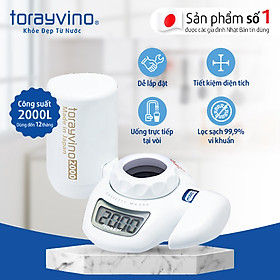 Máy lọc nước tại vòi Nhật Bản Torayvino MK206-2000B - Uống trực tiếp tại vòi - 2000L - Hàng chính hãng