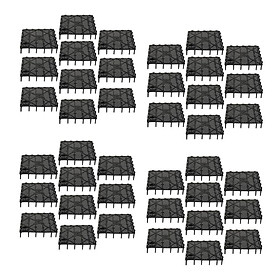 Grid Isolate Board Filter Tray Divider for Aquarium Fish Tank Bottom 40 Pack