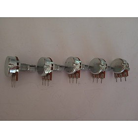 Mua BIẾN TRỞ VOLUME CHIẾT ÁP ĐÔI ( 6 CHÂN ) NẤC LOẠI XỊN - Combo 5 cái