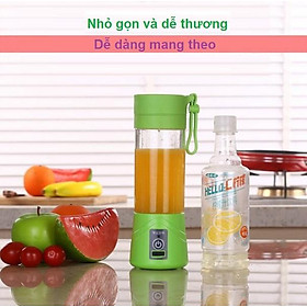 Mua Máy Xay Sinh Tố  Máy Xay Đa Năng Mini HM-03 Loại 2 Lưỡi Cổng Sạc USB Tiện Dụng - GDHN Loại Tốt