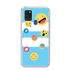 Ốp lưng điện thoại SAMSUNG GALAXY A21S - Silicon dẻo - 0569 ICON01 - Hàng Chính Hãng
