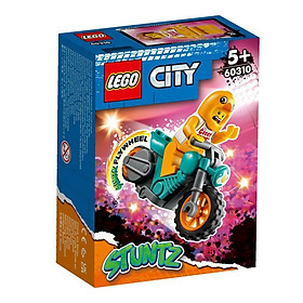 LEGO City 60310 Xe đua mô tô của Chicken Guy (10 chi tiết)