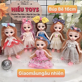 Búp Bê Mắt Đá 4d Xinh Xắn Có Khớp Cao 30cm Váy Thiết Kế Thời Trang Đồ Chơi