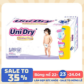 Tã Quần UniDry Premium L54 (54 Miếng)