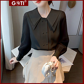 Mua THỜI TRANG ÁO CÔNG SỞ NỮ - ÁO SƠ MI TRẮNG BASIC RỘNG KIỂU ÁO SƠ MI MẶC ĐI LÀM LỊCH SỰ 3A18 3A19 - ĐEN CỔ SEN REN 3A18 - Mua Thời Trang Áo Công Sở Nữ - Áo Sơ Mi Trắng Basic Rộng Kiểu Áo Sơ Mi Mặc Đi Làm Lịch Sự 3A18 3A19 - Đen Cổ Sen Ren 3A18 -