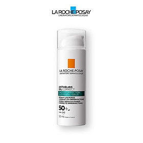 Kem chống nắng dạng gel giúp giảm mụn kiểm soát bóng nhờn và thu nhỏ lỗ chân lông La Roche-Posay Anthelios Oil Correct 50ml