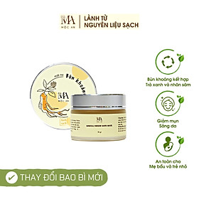 Mặt Nạ Bùn Khoáng Mineral Ginseng Maya Mask Mộc An Giúp Giảm Mụn, Dưỡng Da Tươi Trẻ 50g