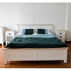 Mua Giường gỗ xuất khẩu Juno Sofa 1m6 hoặc 1m8 x 2m