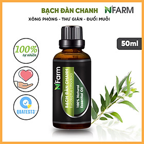 Tinh Dầu Bạch Đàn Chanh N'Farm (50ml)/ Tinh Dầu Thiên Nhiên Nguyên Chất, Tinh Dầu Xông Phòng, Thích Hợp Dùng Với Đèn Xông Và Máy Khuếch Tán Tinh Dầu.