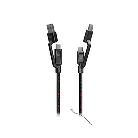 Mua Dây cáp sạc đa năng USB-A+C to Micro USB A+C Cable 1.5M- hàng nhập khẩu