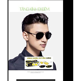 Kính mát nam cao cấp sang trọng + TẶNG 2 KÍNH ĐI ĐÊM