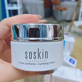 Kem dưỡng trắng da Soskin Clarifying Cream hũ 50ml