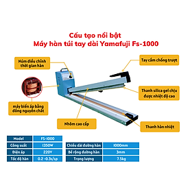Mua Máy hàn túi tay dài Yamafuji FS-1000