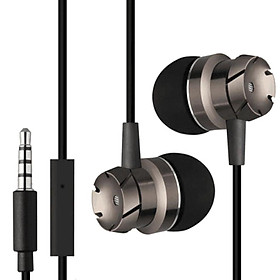 3.5mm  Music In-ear Stereo Headphones Headset With Mic