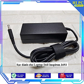 Sạc dành cho Laptop Dell Inspiron 3493 - Kèm Dây nguồn - Hàng Nhập Khẩu