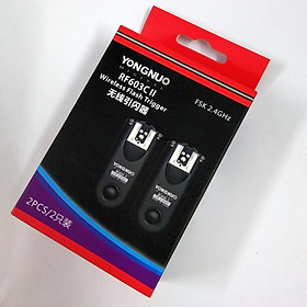 Yongnuo RF-603II- Bộ điều khiển không dây cho đèn flash máy ảnh - Hàng nhập khẩu