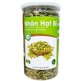 Nhân Hạt Bí Xanh Nhập Khẩu Cao Cấp Thương Hiệu SK FOOD - Hũ 500G