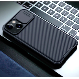 Ốp lưng bảo vệ Camera dành cho iPhone 13/ 13 Pro/ 13 Pro Max chính hãng NILLKIN CamShield - hàng nhập khẩu