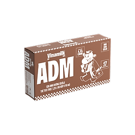 Thùng 48 Hộp Thức uống Sữa Lúa mạch Sôcôla Vinamilk ADM (110ml)