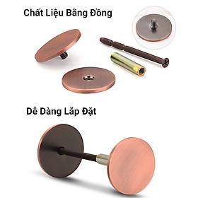 Mua Phụ kiện che lỗ trên cửa bằng thép an toàn  thẩm mỹ