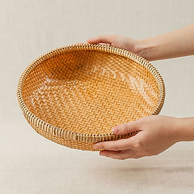 Mua Rổ tre tròn đáy đan chặt (6 cỡ)