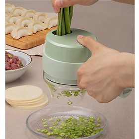 Mua Máy Cắt Rau Củ Quả Không Dây Bằng Điện Tiện Lợi