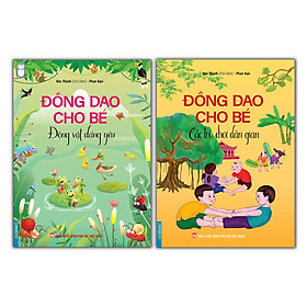 Sách - Combo 2c Đồng dao cho bé ( Các trò chơi dân gian + Động vật đáng yêu)