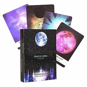 Hình ảnh Bộ Bài Bói Moonology Oracle Cards: A 44-Card Deck Tarot Cao Cấp Bản Đẹp
