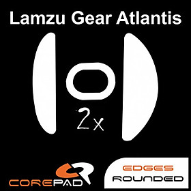 Feet chuột PTFE Corepad Skatez Lamzu Atlantis Superlight Wireless - 2 Bộ