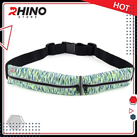 Đai, túi đeo eo thể thao nam nữ Rhino B201 đựng vừa điện thoại 6.5 Inch và đa dạng các loại vật dụng, hàng chất lượng tiện dụng khi đi chơi, dã ngoại, hoạt động ngoài trời yoga, leo núi, chạy, đi bộ, đạp xe, tập gym, cầu lông