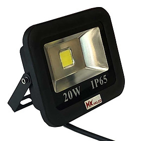 Đèn pha LED ngoài trời HKLED tròn chóa rộng 20W - IP65