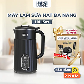 Mua Máy làm sữa hạt đa năng Lebenlang LBL1589  làm sữa hạt nhanh trong 25 phút  công suất 600W  dung tích 1000ml  bảo hành 2 năm - hàng chính hãng
