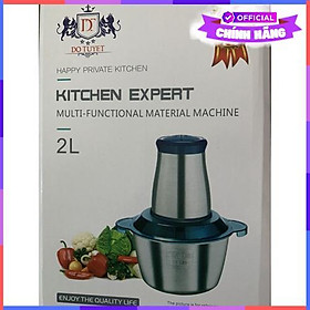 Mua Máy Xay Thịt Vouller  Máy Xay Cầm Tay Đa Năng 2 Lít Công Suất Lớn Cối Inox 304 Cao Cấp - Hàng Chính Hãng