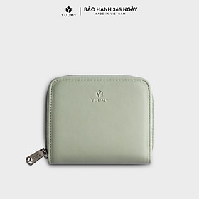 Ví Yuumy ( Thời trang nữ dáng ngắn cầm tay khóa kéo - Ví da Seasand YV99 )