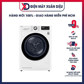 Máy sấy LG 9 Kg DVHP09W - HÀNG CHÍNH HÃNG - CHỈ GIAO TẠI HCM