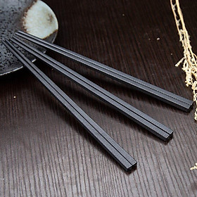 Mua Set 10 đôi đũa kháng khuẩn chịu nhiệt chống trơn trượt nội địa Nhật Bản + Tặng hồng trà sữa (Cafe) Maccaca 20g