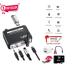 Mua Hàng Chính Hãng - Bộ Chuyển Đổi Âm Thanh DAC B35S HIFI Bluetooth  Chuyển Đổi Analog Mượt Mà  Hỗ Trợ Đa Dạng Kết Nối Optical Coaxial AUX USB Bluetooth 5.1   Phạm Vi Kết Nối 20m  Âm Thanh Vượt Trội  TỰ Động Kết Nối Dễ Dàng  Remote - ROGTZ