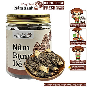 Nấm Bụng Dê / Nấm Morel Khô (10GR - 50GR) Thượng Hạng - Nông Trại Nấm Xanh 