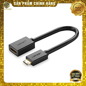 Mua Cáp chuyển Mini HDMI to HDMI Ugreen 20137 dài 20cm chính hãng - Hàng Chính Hãng