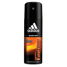 XỊT KHỬ MÙI TOÀN THÂN NAM ADIDAS DEO BODY SPRAY 24H 150ML FRANCE PHÁP
