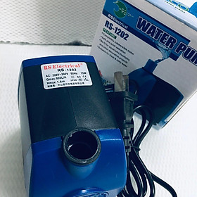 Combo Máy bơm RS 1202 + 100 gram đá nham thạch lọc nước hồ cá