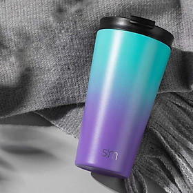 Ly giữ nhiệt Simple Modern 16oz (480ml), 2 lớp cách nhiệt inox 304 đúc nguyên khối, free BPA, giữ nhiệt 20 giờ, kèm 2 nắp chống tràn và 2 ống hút