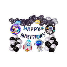 Set bóng phi hành gia GALAXY DIY KIT - xanh đen 