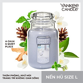 Nến hũ Yankee Candle size L - A Calm & Quiet Place