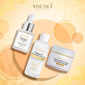 Bộ 3 sản phẩm Yococi (Tẩy Trang 100g + Kem Face 20g + Serum 20ml)